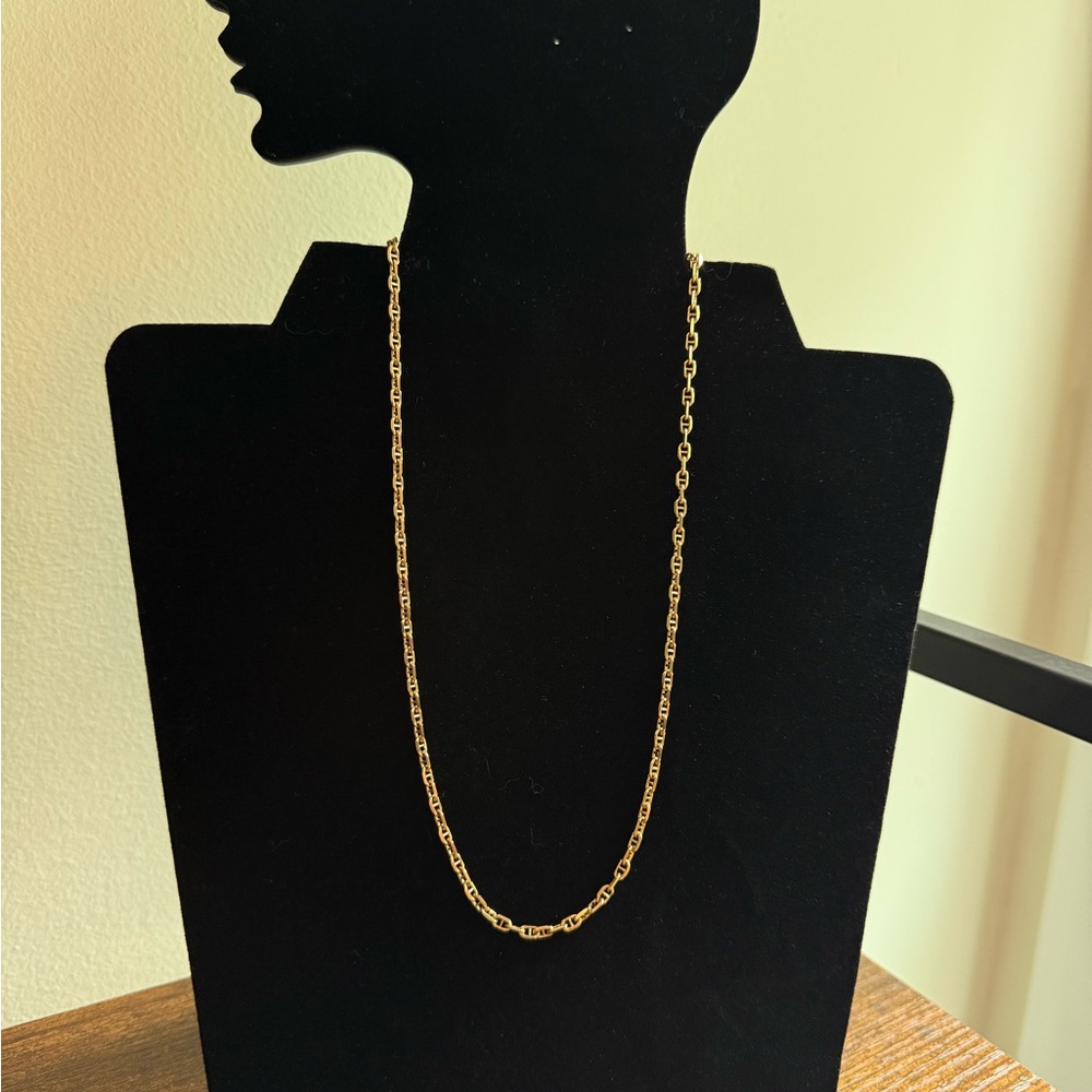 Salvatore Ferragamo Gold toned necklace